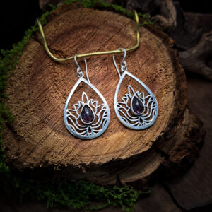 Lotos Veil Earrings