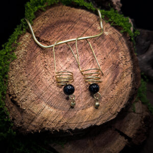 Spiral Glow Earrings