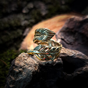 Feather Veil Ring